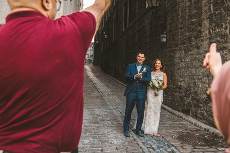 Montreal wedding photographer, Hotel Nelligan wedding, Baccino events decor, Old Montreal wedding