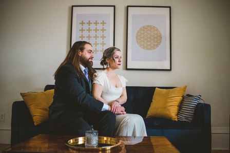 Montreal wedding photographer, Montreal elopement photographer, intimate wedding, Michel Boulanger, Mariage a Bras Ouvert, El Pequeño Bar, boho chic wedding