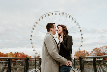 Engagement photo in Montreal; John KOO Photography; Katherine and Thomas's engagement shoot; Montreal Engagement Photographer; Montreal Pre-Wedding photographer; Montreal Wedding Photography; Montreal wedding Photographer; Old Montreal engagement photo se