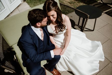 Danielle and Andrew's wedding; First look; John KOO Photography; Ketubah signing; Montreal Jewish wedding; Montreal Jewish wedding photographer; Shaare Zion Congregation; Table 51 restaurant MTL
