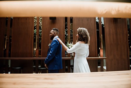 Montreal Wedding photographer, William Gray Hotel wedding, Old Montreal wedding, Intimate wedding, interracial marriage, winter wedding, first look, JohnKOOphotography