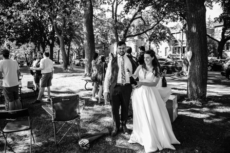 Danielle and Andrew's wedding; First look; John KOO Photography; Ketubah signing; Montreal Jewish wedding; Montreal Jewish wedding photographer; Shaare Zion Congregation; Table 51 restaurant MTL