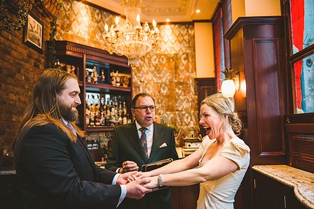 Montreal wedding photographer, Montreal elopement photographer, intimate wedding, Michel Boulanger, Mariage a Bras Ouvert, El Pequeño Bar, boho chic wedding