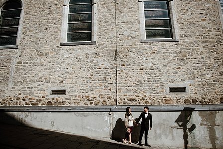 Montreal prewedding photographer, Montreal winter engagement photographer, wedding portraits, engagement photos 
