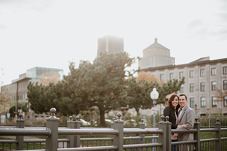 Engagement photo in Montreal; John KOO Photography; Katherine and Thomas's engagement shoot; Montreal Engagement Photographer; Montreal Pre-Wedding photographer; Montreal Wedding Photography; Montreal wedding Photographer; Old Montreal engagement photo se