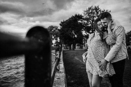 Montreal Engagement Photographer, Montreal wedding Photographer, engagement portraits MTL, Elftheria and Ricky's engagement shoot, John KOO Photography, Lachine Lighthouse engagement photos