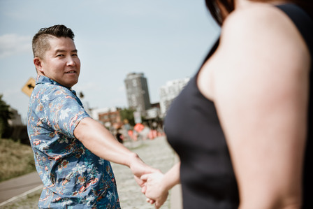 Montreal wedding Photographer, Bassin Peel engagement photo, Farine Five Roses Montreal engagement photo, Old Montreal Engagement Photo, Montreal Engagement Photo, Montreal Pre-Wedding photographer, Mandy and Nate’s MTL engagement photographer
