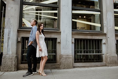 Hotel Nelligan Montreal, Old Montreal Engagement Photo, Montreal Engagement Photo, Montreal Pre-Wedding photographer, Montreal wedding Photographer, Virginie and Calyton's MTL engagement photographer