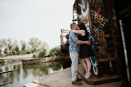 Montreal wedding Photographer, Bassin Peel engagement photo, Farine Five Roses Montreal engagement photo, Old Montreal Engagement Photo, Montreal Engagement Photo, Montreal Pre-Wedding photographer, Mandy and Nate’s MTL engagement photographer