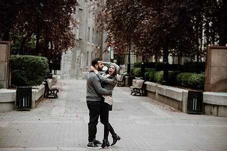 Montreal surprise proposal photographer, Montreal engagement photographer, Montreal wedding Photographer, Old Montreal surprise proposal, Raheel and Tayeba's Montreal surprise proposal, destination surprise proposal photographer