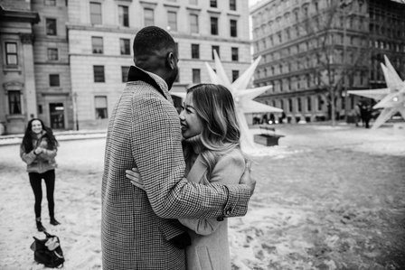 Biana Rosa singer; Ed Sheeran Perfect cover; John KOO Photography; Leon Bridges Beyond cover; MTL surprise marriage proposal photo; Montreal Surprise proposal photographer; Nelligan hotel reception venue; Notre Dame Basilica surprise proposal; Old MTL