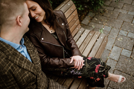 Adrien Bochereau and Vivien Gaumand; Fall Autumn photo shoot; Jessica and Chris's Montreal engagement photographer; John KOO Photography; L'ombre des Cosmos; Louis-Guy Roy; Montreal Pre-Wedding photographer; Montreal wedding Photographer; Old Montreal por