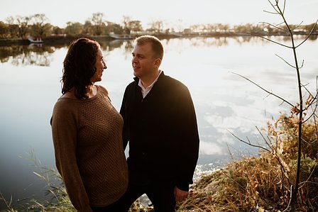 Fall Autumn photo shoot; John KOO Photography; Julianne and Marc's engagement shoot; Lachine Canal; Montreal Engagement Photographer; Sunset Montreal; Sunset engagement photo; engagement photos