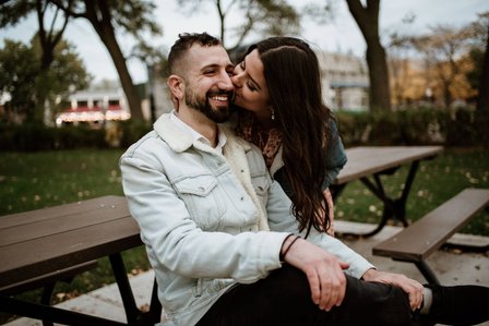 Montreal Engagement Photographer, Montreal wedding Photographer, engagement portraits MTL, Elftheria and Ricky's engagement shoot, John KOO Photography, Lachine Lighthouse engagement photos