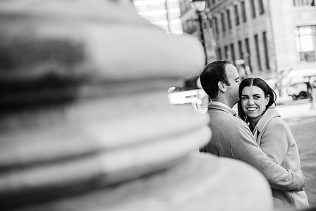 Montreal Surprise proposal photographer, Old Montreal Surprise Proposal, Matt and Jackie's Montreal surprise proposal, Montreal Engagement Photographer