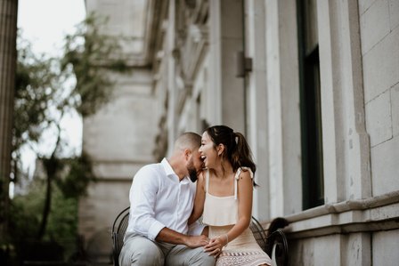Montreal surprise proposal photographer; Montreal wedding photographer