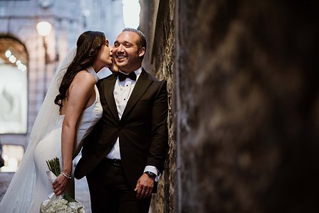 Montreal wedding Photographer;  Saint Ephrem Syriaque Catholique Laval wedding; Natacha and Jim's wedding; Old Montreal wedding photo; Syrian church wedding; Église St-Ephrem; John KOO Photography