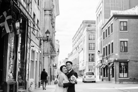 Montreal prewedding photographer, Montreal winter engagement photographer, wedding portraits, engagement photos 