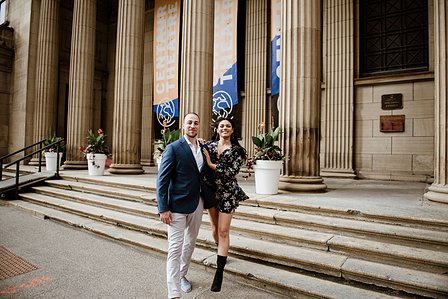 Hotel Saint Sulpice Montreal; Montreal Proposal photographer; Montreal Proposal photography; Montreal Surprise proposal photographer; Montreal wedding photographer; Meggy and Satnislav’s surprise proposal, Old Montreal surprise proposal photo
