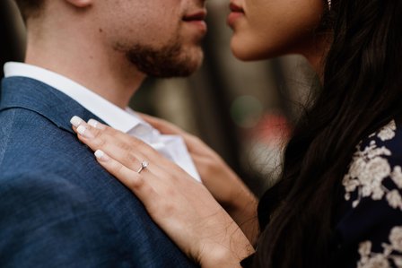 Hotel Saint Sulpice Montreal; Montreal Proposal photographer; Montreal Proposal photography; Montreal Surprise proposal photographer; Montreal wedding photographer; Meggy and Satnislav’s surprise proposal, Old Montreal surprise proposal photo