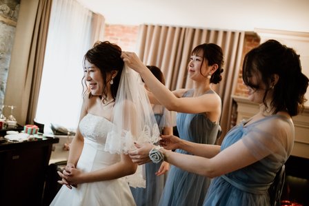 Montreal Wedding photographer, Hotel Nelligan wedding, Old Montreal wedding, MTL wedding photo, American Japanese wedding, Winter wedding