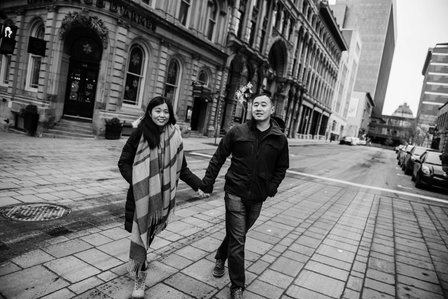 Montreal engagement photographer, Montreal wedding photographer, Prewedding photography