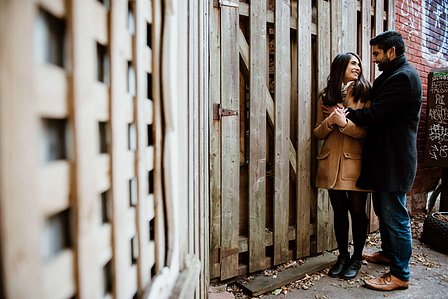 Carré Saint-Louis marriage proposal photo; Komal and Vishal's surprise proposal; Montreal surprise photographer; Plateau Mont-Royal surprise proposal; Square Saint-Louis surprise proposal photo
