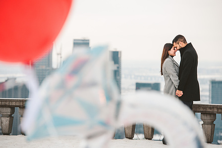 Montreal surprise proposal photographer; Montreal engagement photographer; Montreal wedding photographer