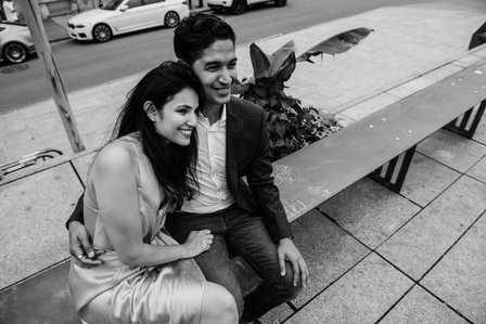 Mehreen and Animesh's surprise proposal; Montreal Proposal photographer; Montreal Surprise proposal photographer; Old Montreal Surprise Proposal; She said yes; Will You Marry Me