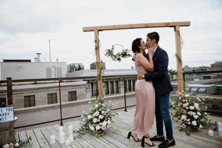 Mehreen and Animesh's surprise proposal; Montreal Proposal photographer; Montreal Surprise proposal photographer; Old Montreal Surprise Proposal; She said yes; Will You Marry Me