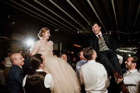 Corinne and Maxime's wedding; John KOO Photography; Les Enfants Terribles MTL wedding; Montreal Jewish wedding photographer; Montreal wedding Photographer; Old Montreal wedding portraits; Square Victoria wedding photos