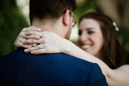 Danielle and Andrew's wedding; First look; John KOO Photography; Ketubah signing; Montreal Jewish wedding; Montreal Jewish wedding photographer; Shaare Zion Congregation; Table 51 restaurant MTL