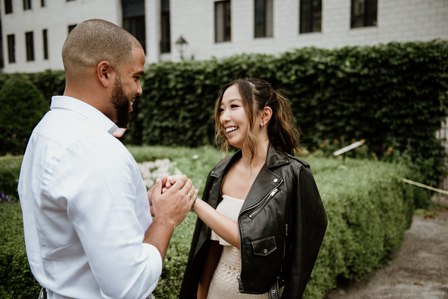 Montreal surprise proposal photographer; Montreal wedding photographer
