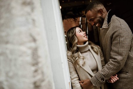 Biana Rosa singer; Ed Sheeran Perfect cover; John KOO Photography; Leon Bridges Beyond cover; MTL surprise marriage proposal photo; Montreal Surprise proposal photographer; Nelligan hotel reception venue; Notre Dame Basilica surprise proposal; Old MTL
