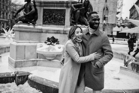 Biana Rosa singer; Ed Sheeran Perfect cover; John KOO Photography; Leon Bridges Beyond cover; MTL surprise marriage proposal photo; Montreal Surprise proposal photographer; Nelligan hotel reception venue; Notre Dame Basilica surprise proposal; Old MTL