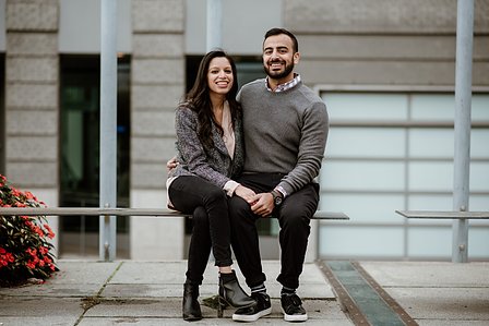 Montreal surprise proposal photographer, Montreal engagement photographer, Montreal wedding Photographer, Old Montreal surprise proposal, Raheel and Tayeba's Montreal surprise proposal, destination surprise proposal photographer