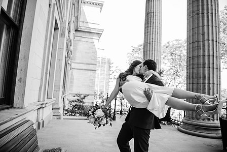 Montreal wedding photographer, Montreal elopement photographer, Notary Mona Salehi Notaire wedding mariage, Covid wedding, Old Montreal wedding photos