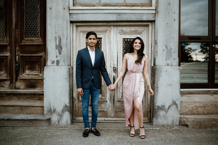 Mehreen and Animesh's surprise proposal; Montreal Proposal photographer; Montreal Surprise proposal photographer; Old Montreal Surprise Proposal; She said yes; Will You Marry Me