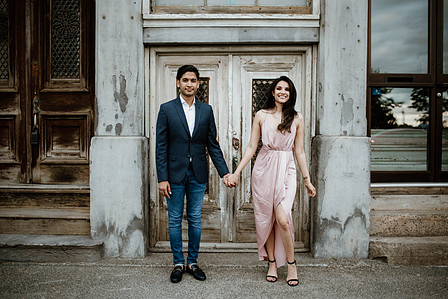 Mehreen and Animesh's surprise proposal; Montreal Proposal photographer; Montreal Surprise proposal photographer; Old Montreal Surprise Proposal; She said yes; Will You Marry Me