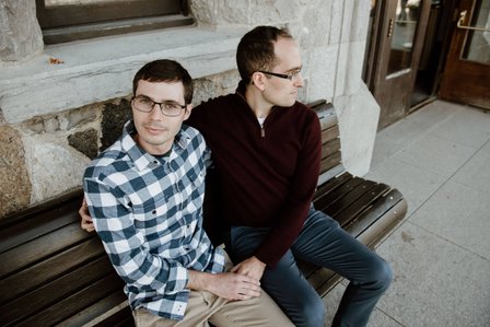 Adam and Phillip's Montreal engagement shoot, Montreal LGBTQ+ engagement photographer, Montreal LGBTQ+ wedding photographer, Montreal gay prewedding engagement photographer, Montreal same sex wedding photographer