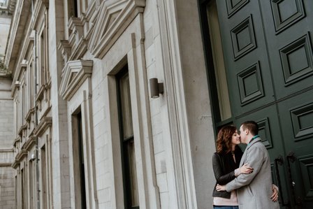 Engagement photo in Montreal; John KOO Photography; Katherine and Thomas's engagement shoot; Montreal Engagement Photographer; Montreal Pre-Wedding photographer; Montreal Wedding Photography; Montreal wedding Photographer; Old Montreal engagement photo se