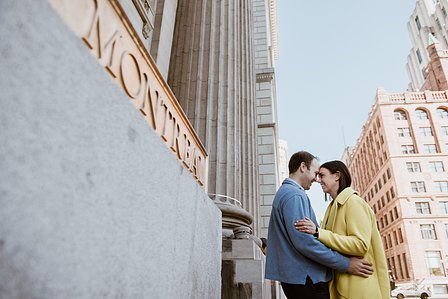 Montreal Surprise proposal photographer, Old Montreal Surprise Proposal, Matt and Jackie's Montreal surprise proposal, Montreal Engagement Photographer