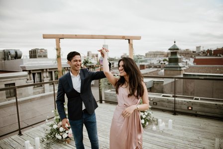 Mehreen and Animesh's surprise proposal; Montreal Proposal photographer; Montreal Surprise proposal photographer; Old Montreal Surprise Proposal; She said yes; Will You Marry Me