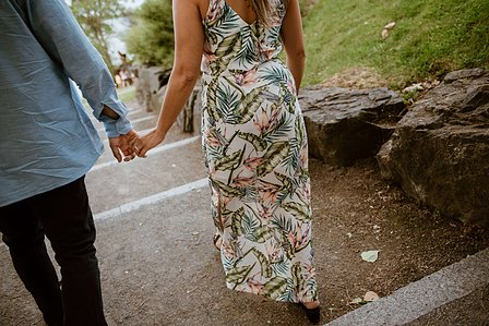 Montreal Engagement Photographer, Montreal wedding Photographer, Kim and Marc Olivier's engagement shoot; Montreal Engagement Photo, RécréoParc, Sainte-Catherine, QC, Sunset engagement photo; MTL engagement photo by the water
