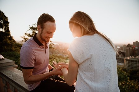Montreal Proposal photographer; Montreal Surprise proposal photographer; Montreal wedding Photographer