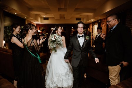 Montreal Wedding photographer, Hotel Nelligan wedding, Old Montreal wedding, MTL wedding photo, American Japanese wedding, Winter wedding