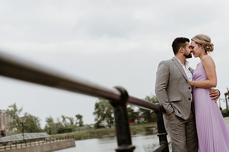 Wedding photographer in Montreal, prewedding engagement photographer, Basin Peel Montreal, Urban couple’s portrait session