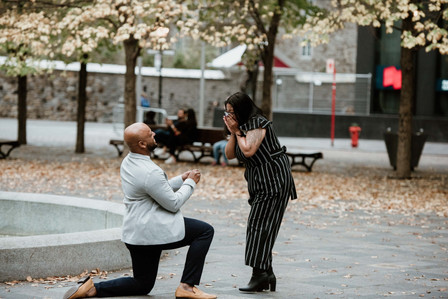 Montreal surprise proposal photographer | www.JohnKOOphotography.com