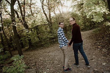 Adam and Phillip's Montreal engagement shoot, Montreal LGBTQ+ engagement photographer, Montreal LGBTQ+ wedding photographer, Montreal gay prewedding engagement photographer, Montreal same sex wedding photographer