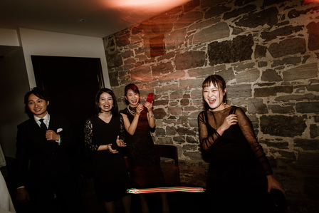Montreal Wedding photographer, Hotel Nelligan wedding, Old Montreal wedding, MTL wedding photo, American Japanese wedding, Winter wedding